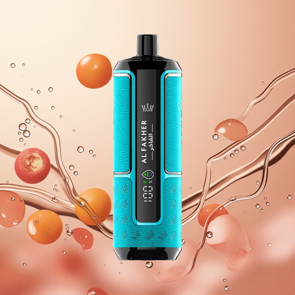 Al Fakher Crown Bar 15K Hipermáx Vape Desechable 22ml Grosella Negra Menta