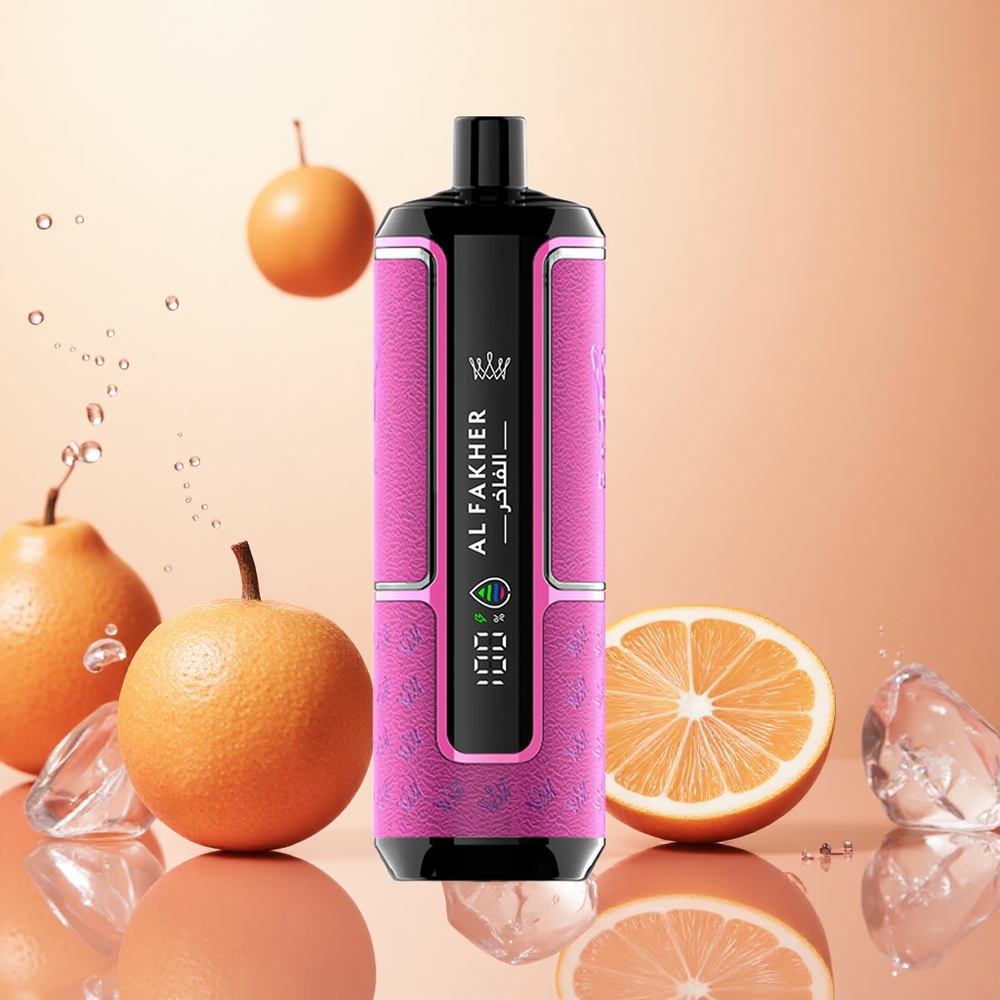 Al Fakher Crown Bar 15K Hipermáx Vape Desechable con 22ml y 6mg/ml Nicotina Lucha Hielo