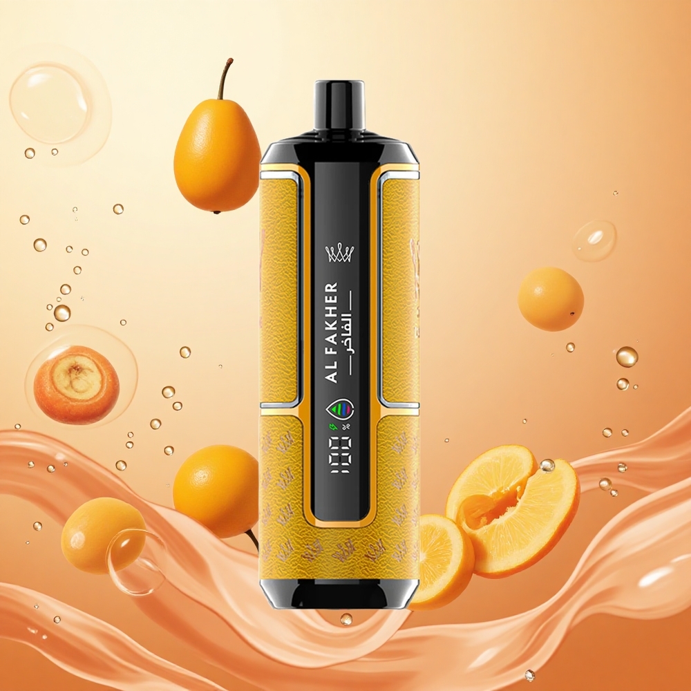 Al Fakher Crown Bar 15K Mangó Piña Hipermax 22ml 600mAh Vape Desechable