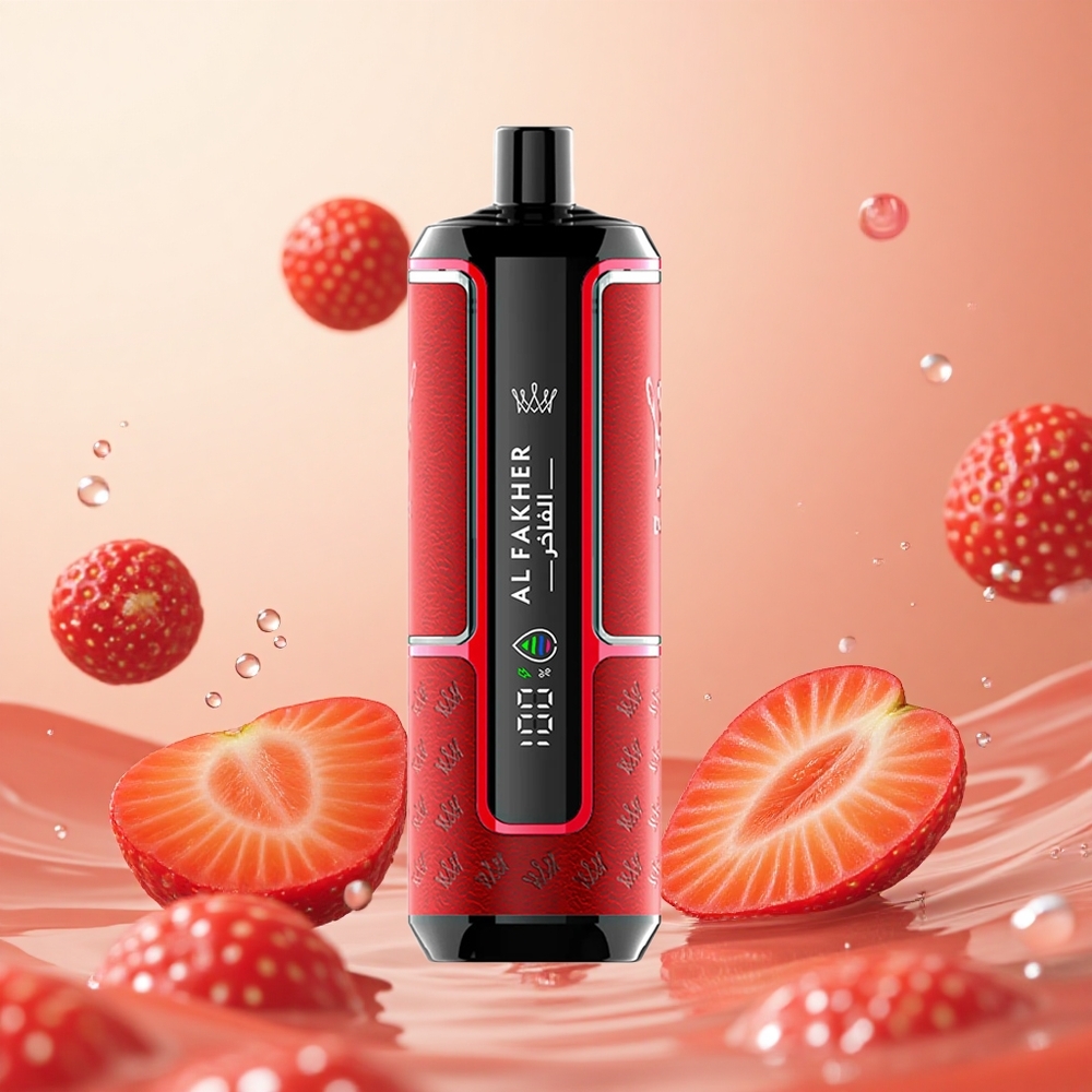 Al Fakher Crown Bar 15K Punch de Fresa 22ml 15000 Caladas