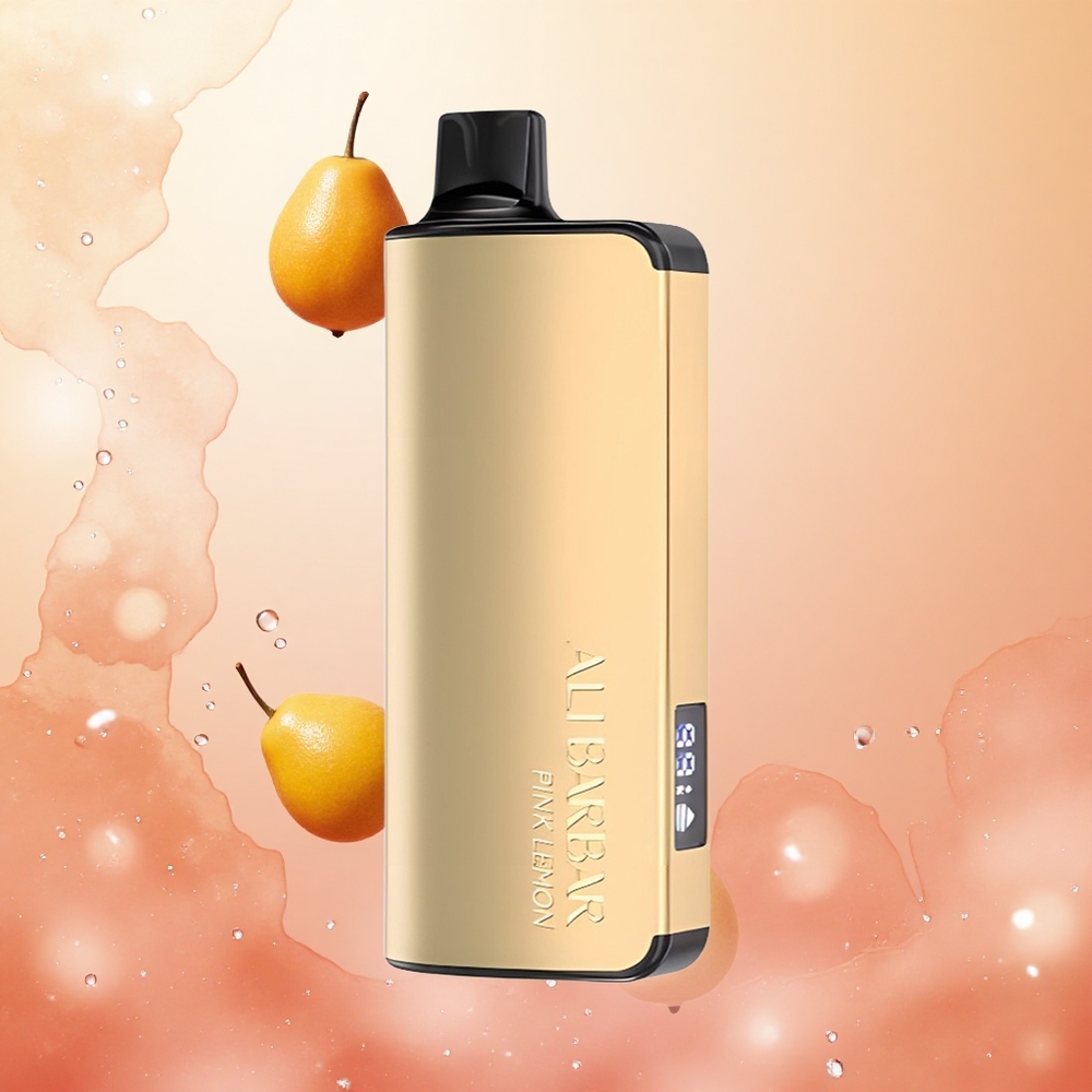 Alibarbar Ingot 9000 Puffs 22ml 2350mah Limón Rosa