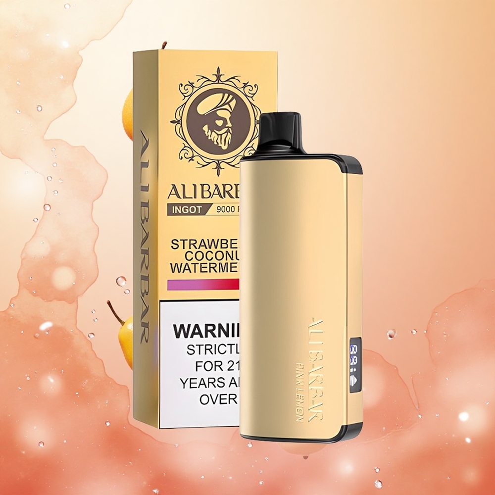 Alibarbar Ingot 9000 Puffs 22ml 2350mah Limón Rosa