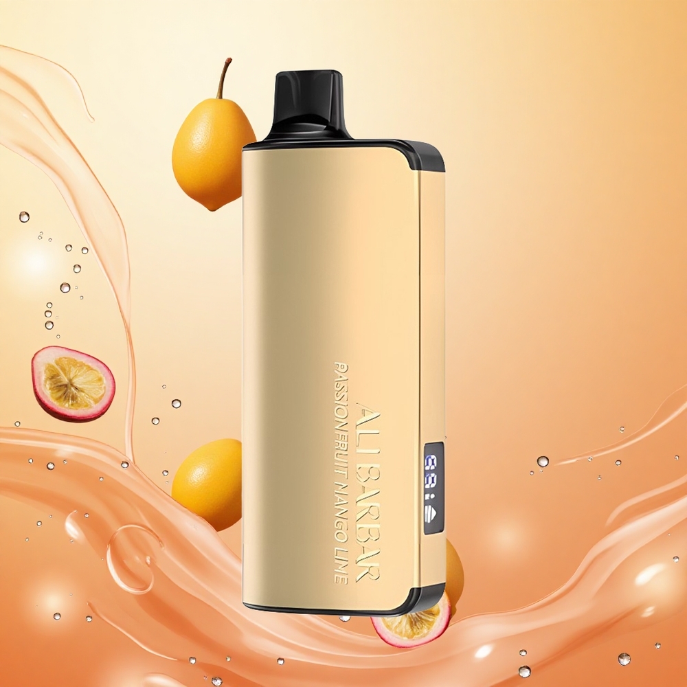 Alibarbar Ingot 9000 Puffs Maracayá Mango Lima 22ml 9000 Caladas