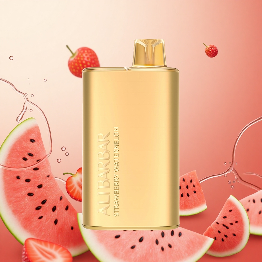 Alibarbar Rich 8000 Puffs Fresa Sandía 20ml 2000mAh