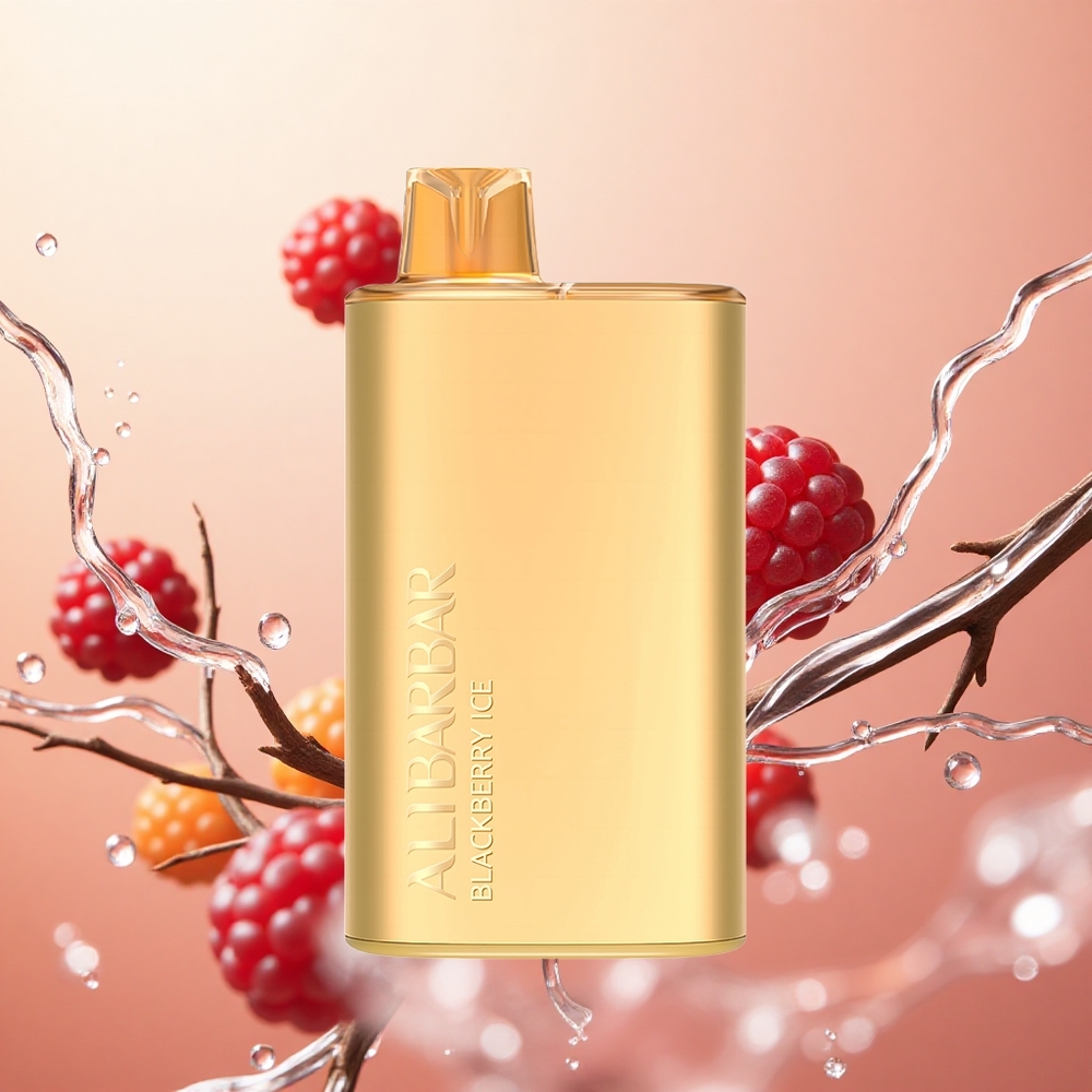 Alibarbar Rich 8000 Puffs Vape Desechable 20ml Zarzamora Helada