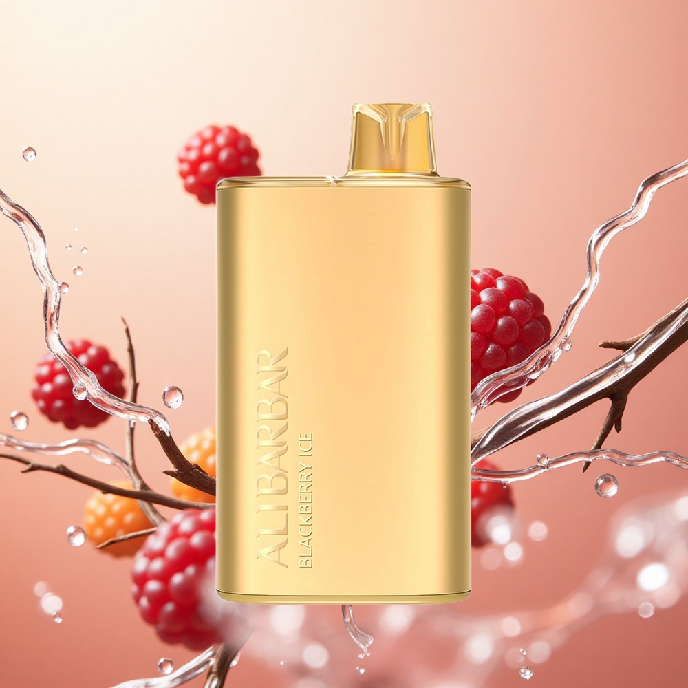 Alibarbar Rich 8000 Puffs Vape Desechable 20ml Zarzamora Helada