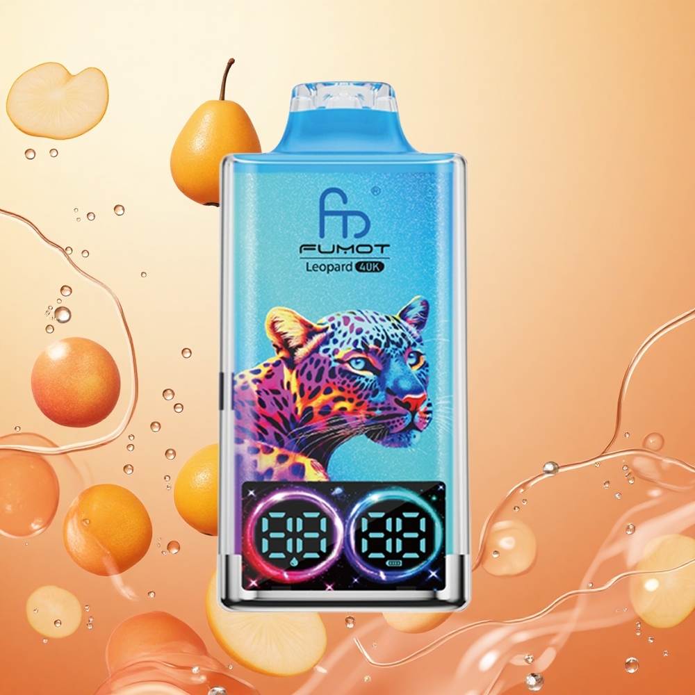 Fumot Leopard 40K Puffs Durazno Mango Piña Batería 700mAh Dual Mesh