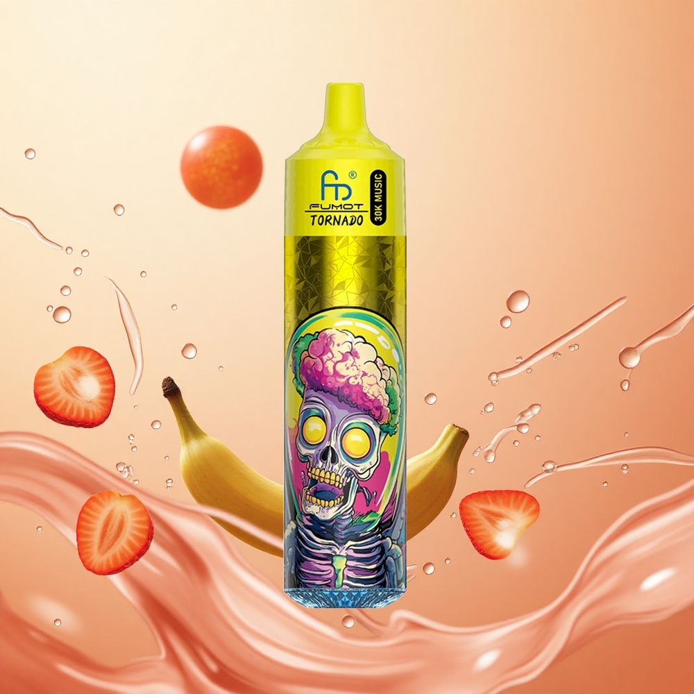Fumot RandM Tornado 30000 Puffs 30mL Banana Fresa