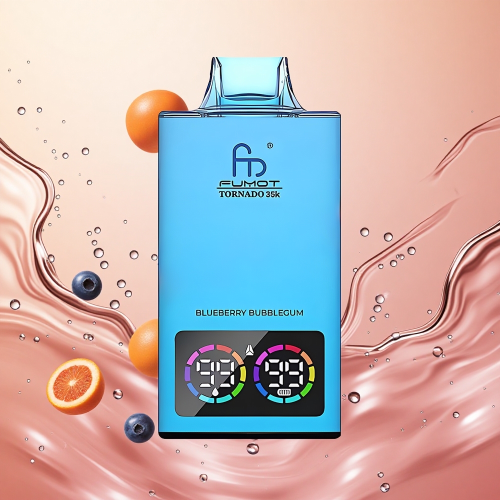 Fumot Tornado 35000 Chicle de Arándano 15ml USB-C