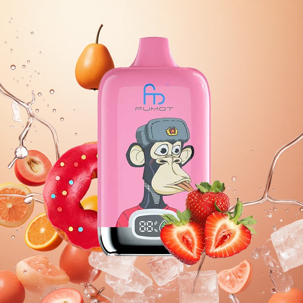 Fumot Tornado Digital Box 12000 Puffs 20ml Hielo Lujoso