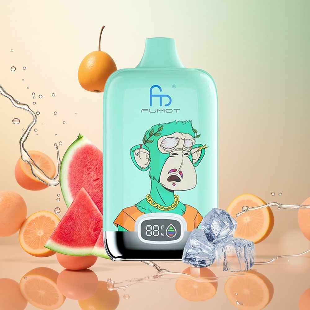 Fumot Tornado Digital Box 12000 Puffs 20ml Menta Fría