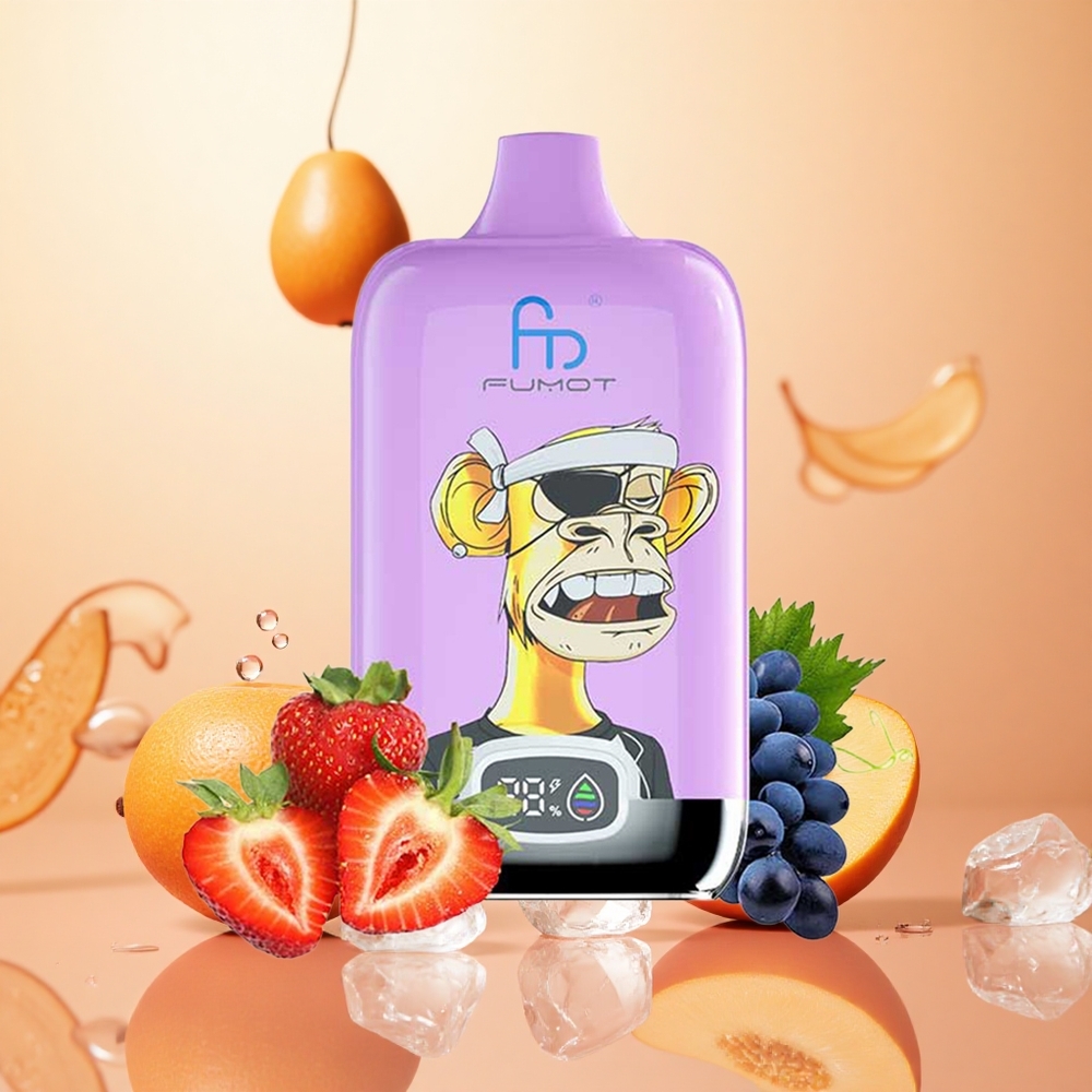 Fumot Tornado Digital Box 12000 Puffs Mango Helado 20ml 550mAh