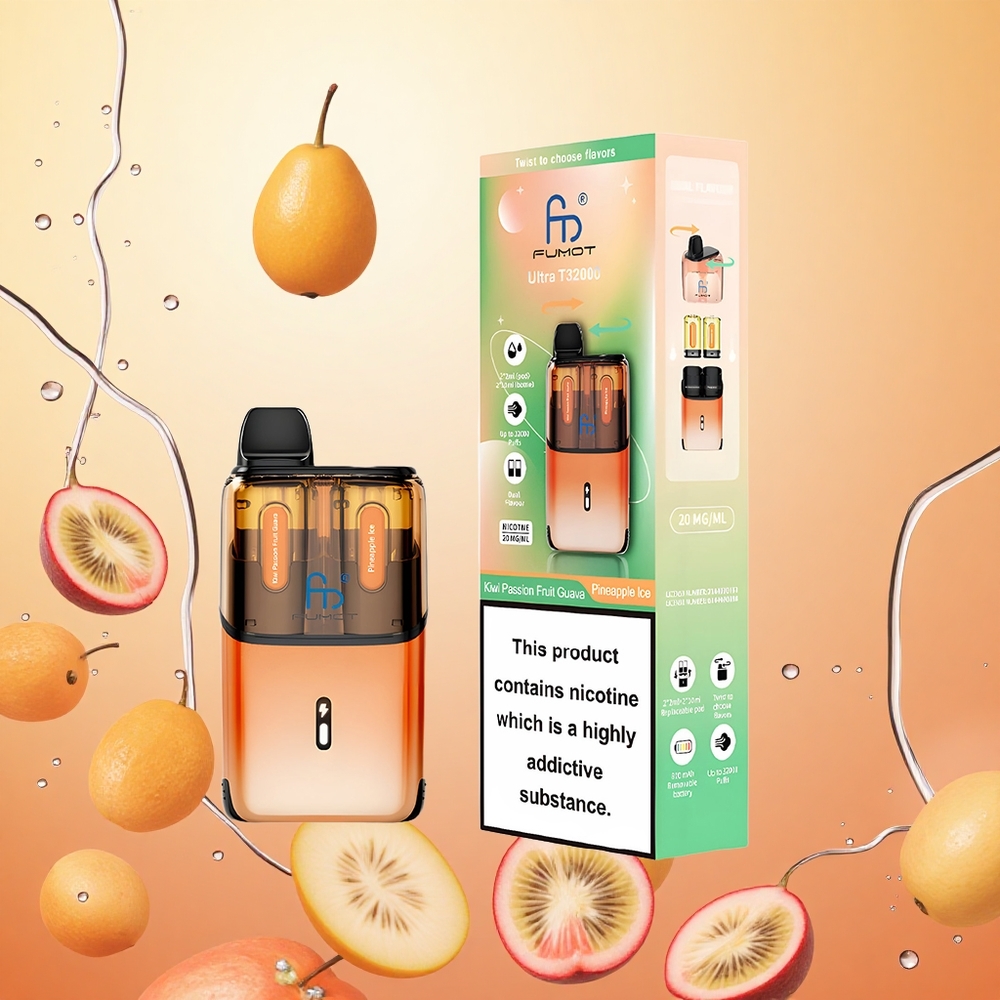 Fumot Ultra T32000 24ml Kiwi Maracuyá Guayaba - Piña Hielo