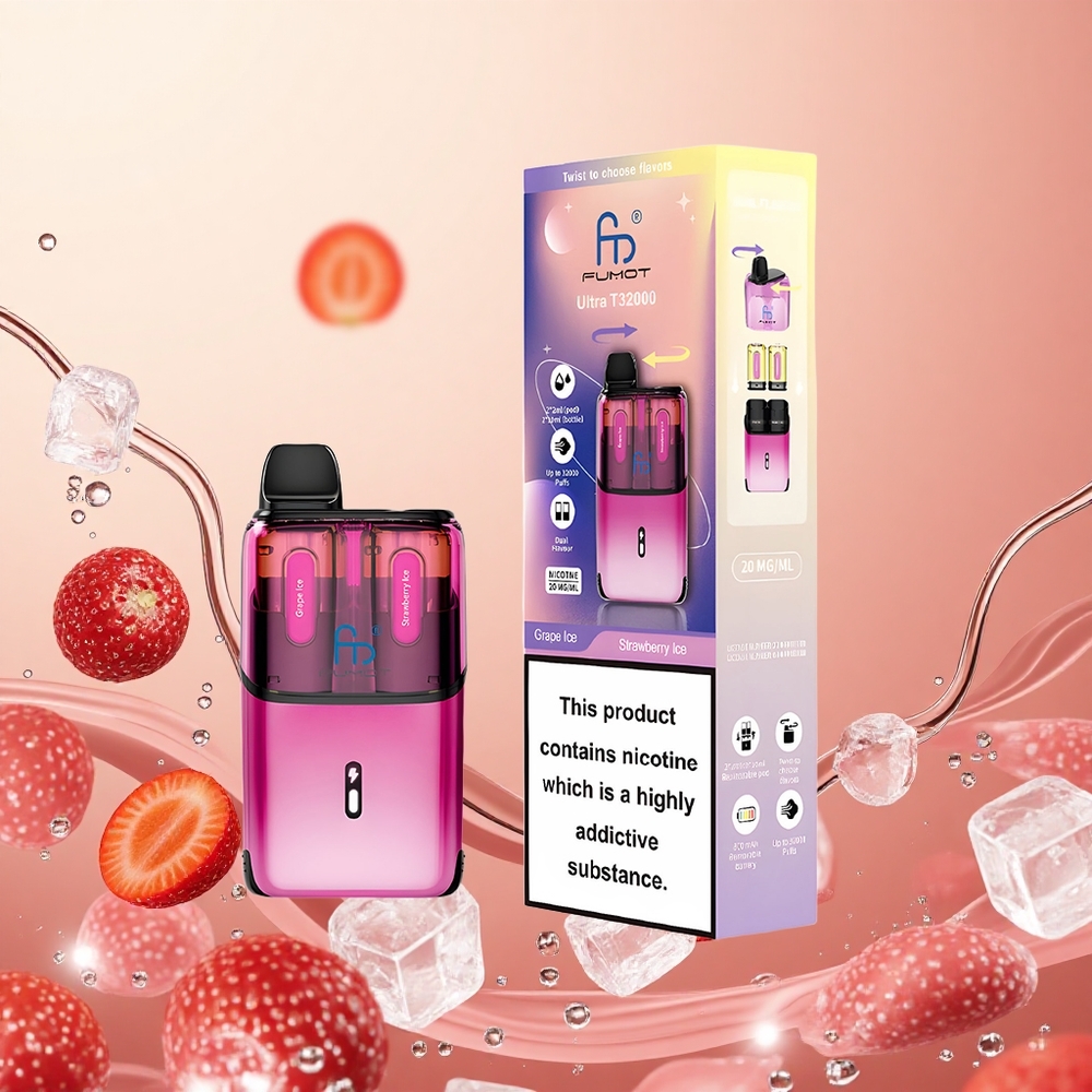 Fumot Ultra T32000 24ml Uva Helada-Fresa Helada 800mAh
