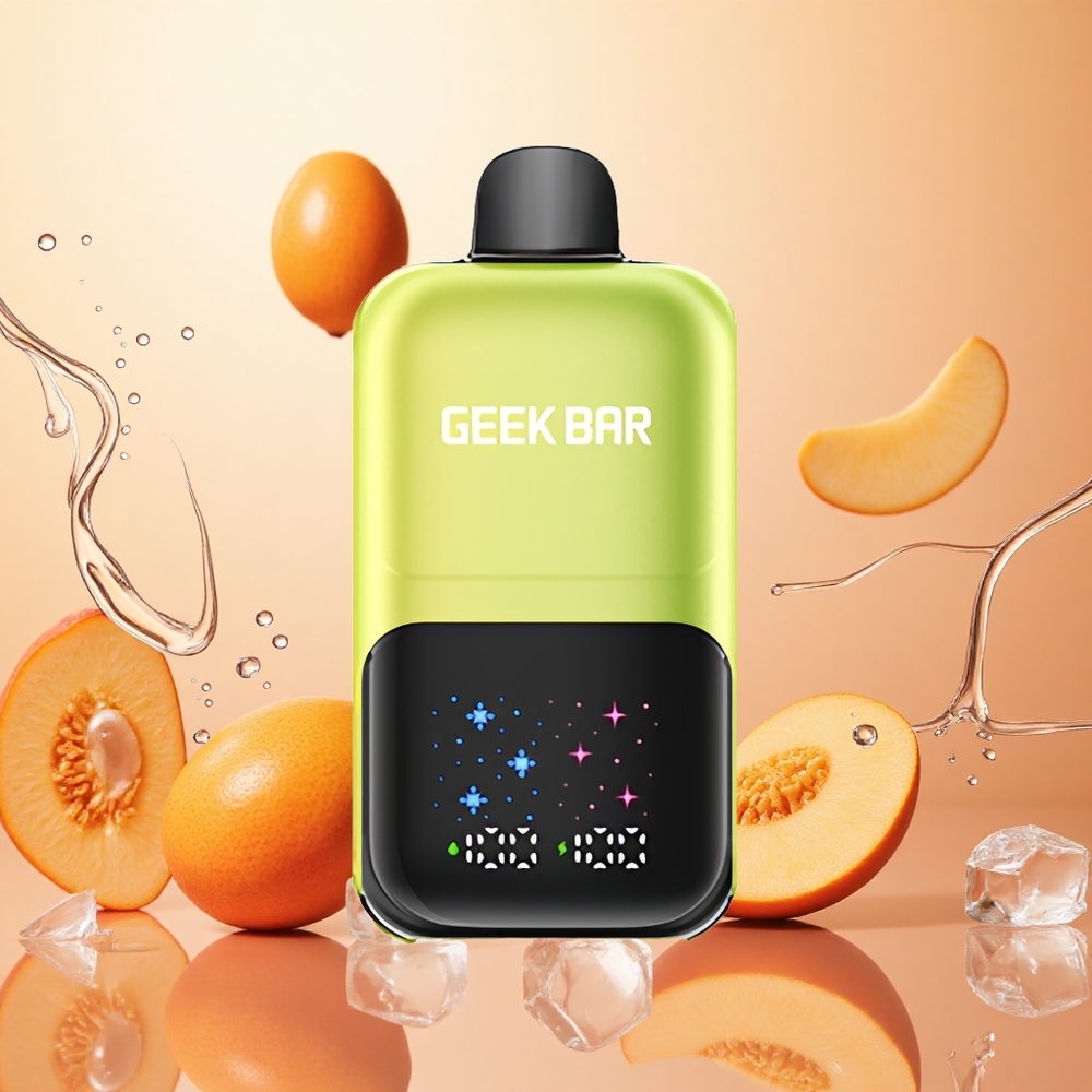 GEEK BAR 2GO 50000 Puffs Mango Helado México Pantalla Interactiva