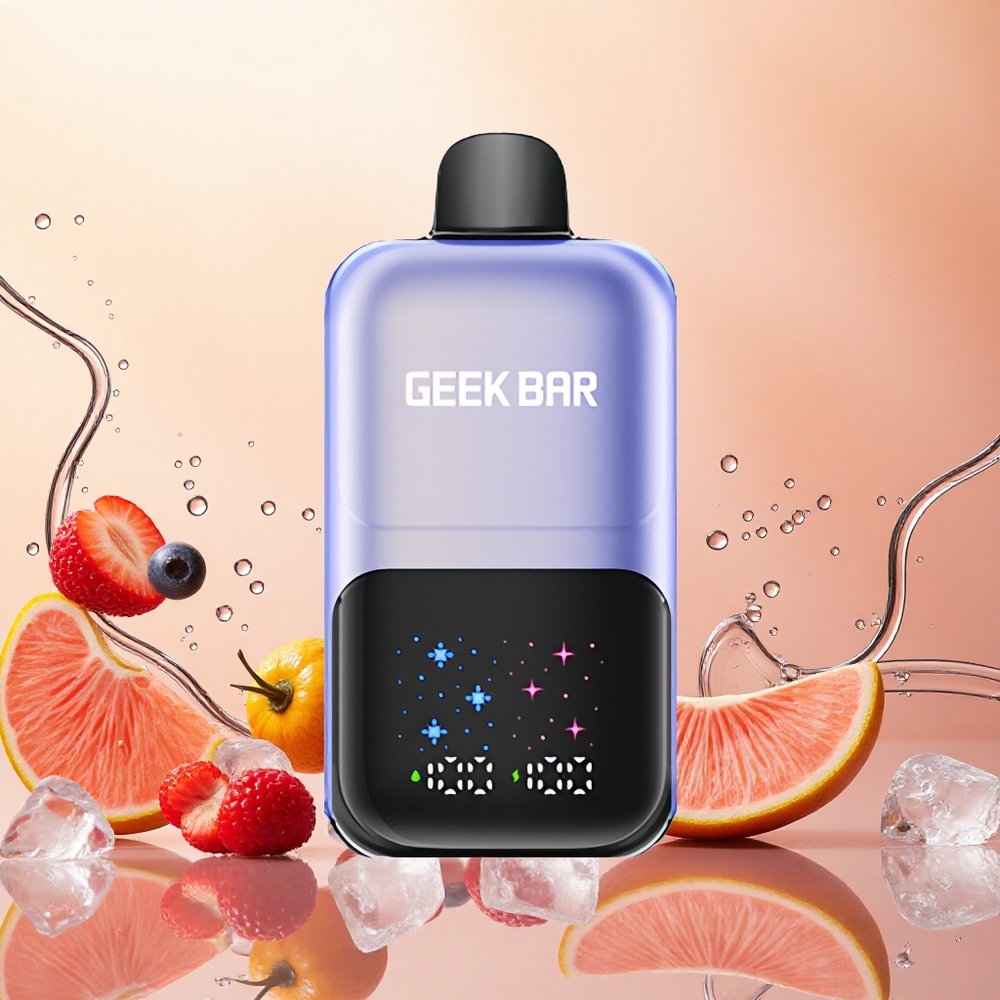 GEEK BAR 2GO 50000 Puffs Mezcla de Bayas Heladas Pantalla Interactiva