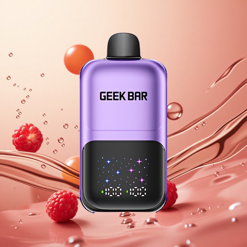 GEEK BAR 2GO 50000 Puffs Uva & Frambuesa Pantalla Interactiva