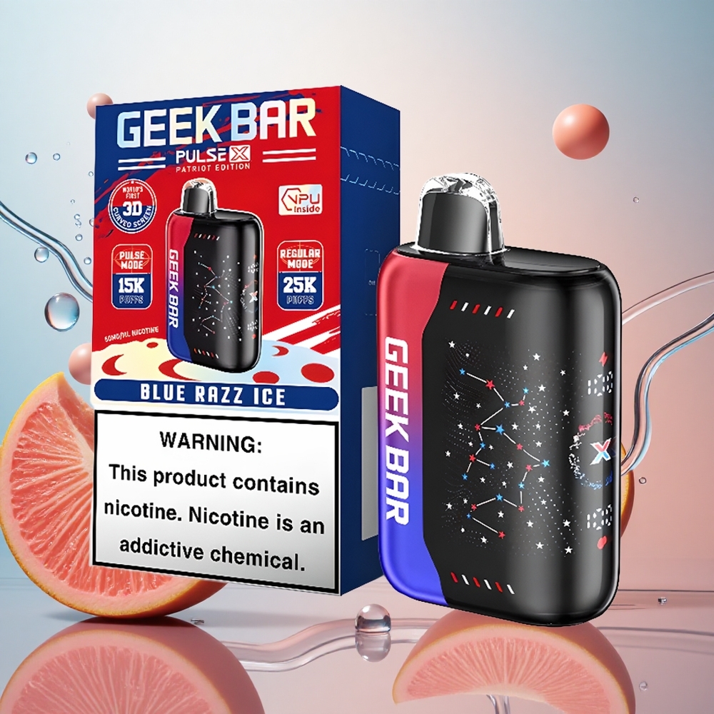 Geek Bar Pulse X 25000 Puffs 18mL Edición Patriota