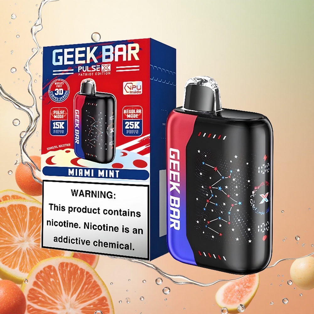Geek Bar Pulse X 25000 Puffs 18mL Edición Patriota