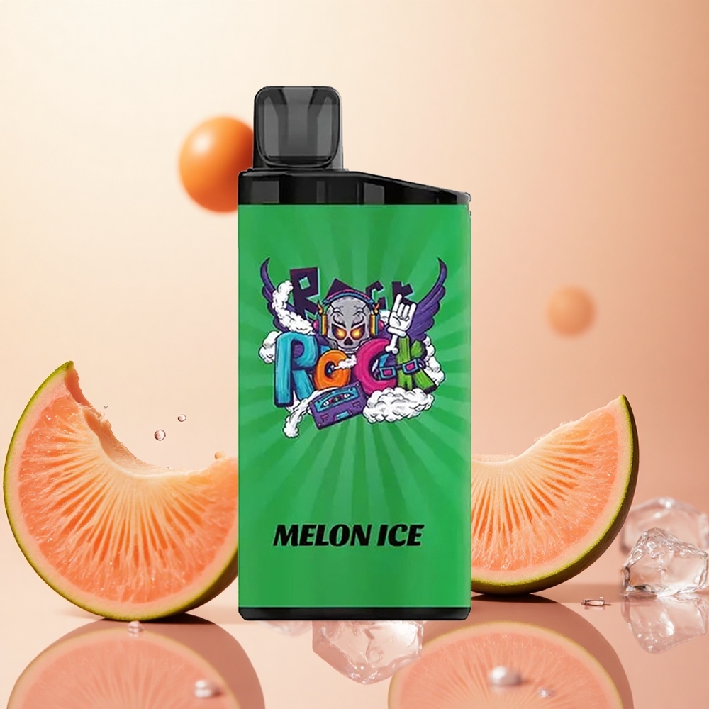IGET Bar 3500 Puffs Melón Helado con Batería 1400 mAh y Bobina Mesh 1.2 Ohm