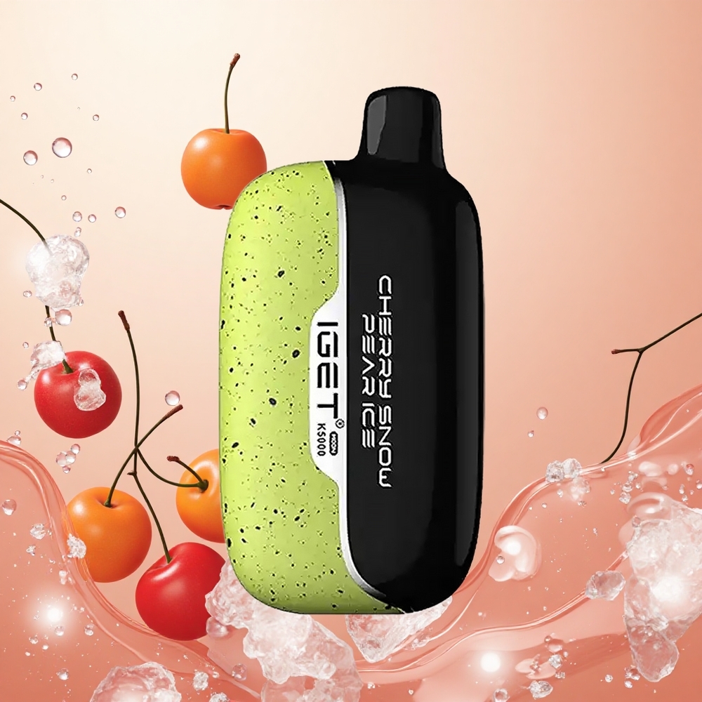 IGET Moon K5000 Puffs Cereza Nieve Pera Hielo 5000 Puffs 81.5 g