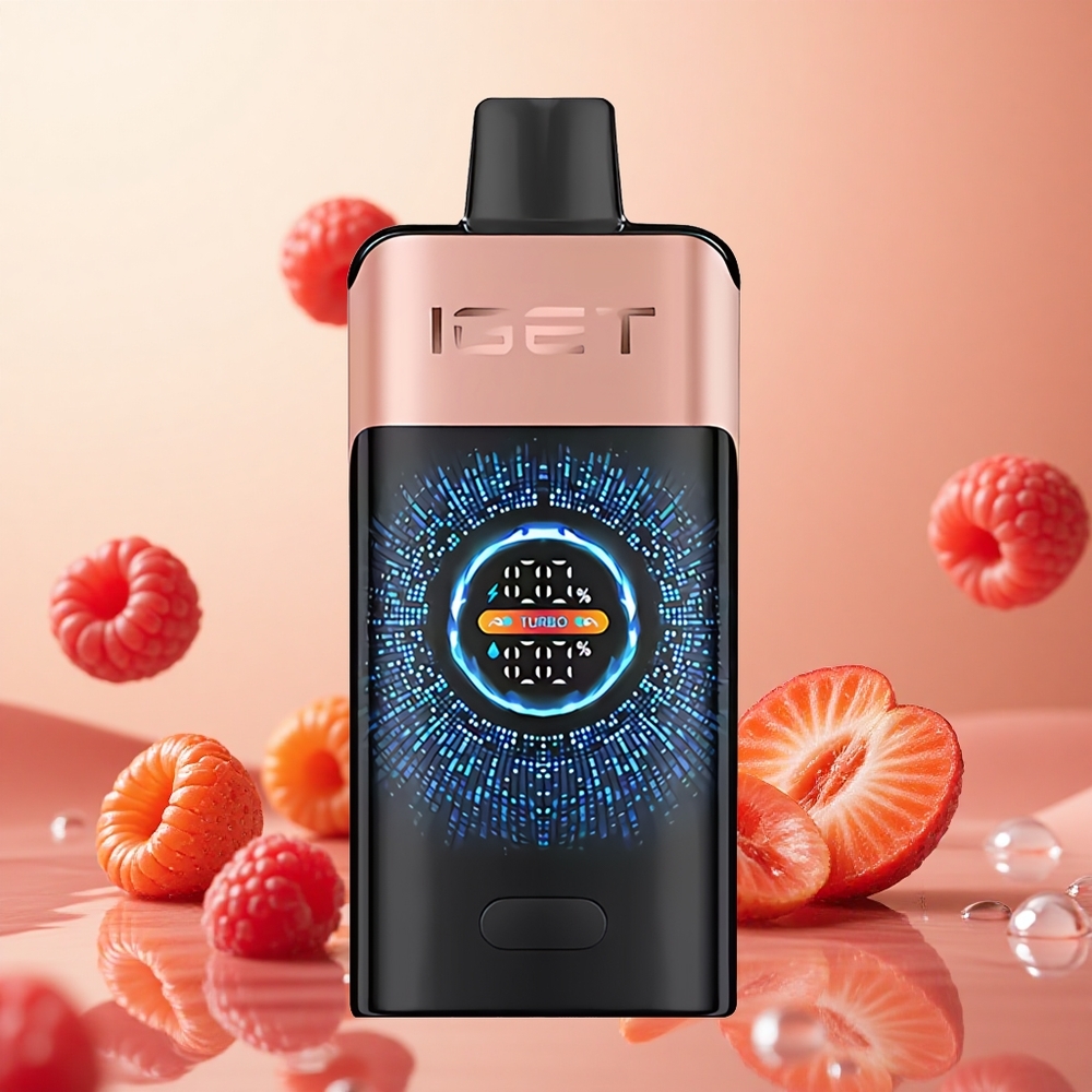 IGET ONE 12000 Puffs Fresa Frambuesa 2700 mAh 0.6 ohm