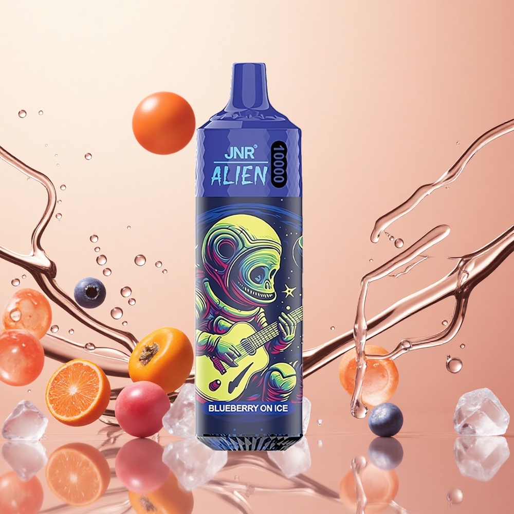 JNR Alien 10000 Puffs 20ml Arándano Helado RGB Tipo-C