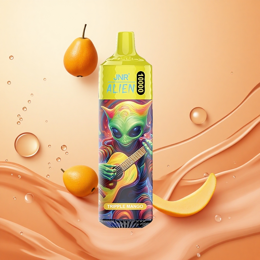 JNR Alien 10000 Puffs 20ml Carga Rápida Tipo-C Tripple Mango