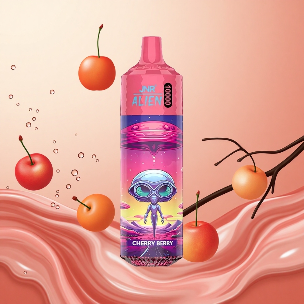 JNR Alien 10000 Puffs Cereza-Baya 850mAh 20ml