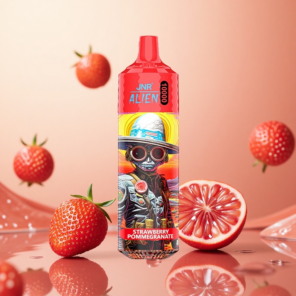 JNR Alien 10000 Puffs Fresa Granada 850mAh 20ml