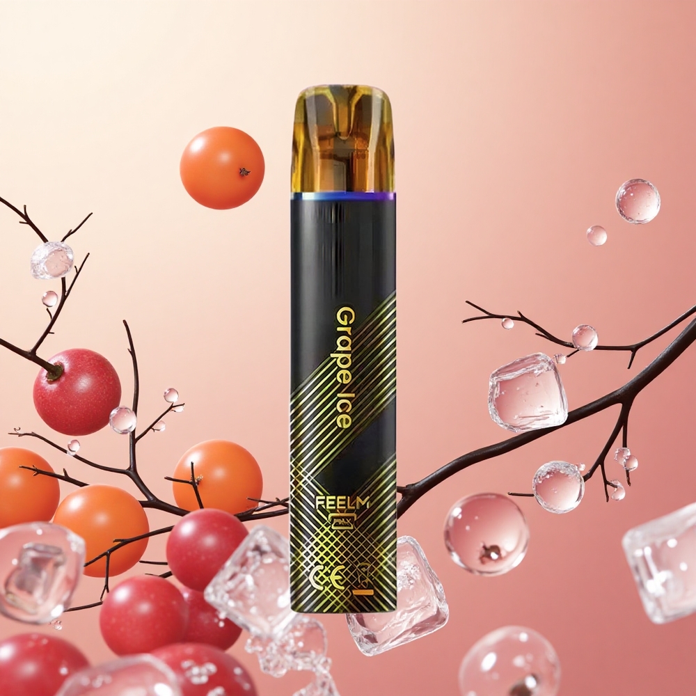 JNR Black&Golden 800 Puffs 2ml Uva Hielo Desechable
