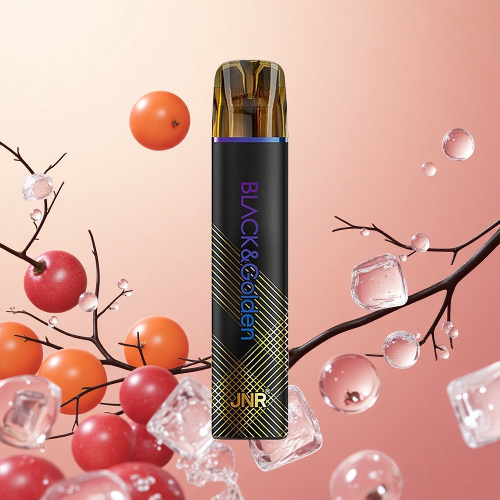 JNR Black&Golden 800 Puffs 2ml Uva Hielo Desechable