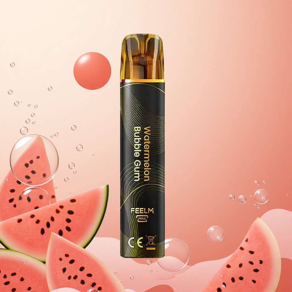 JNR Black&Golden 800 Puffs Chicle de Sandía Desechable 550mAh 2ml