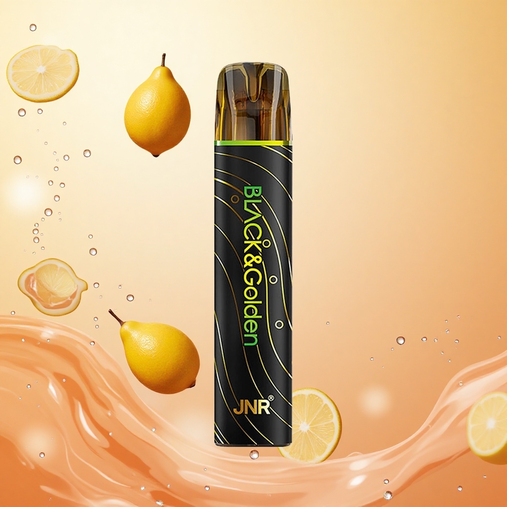 JNR Black&Golden 800 Puffs Desechable Lima & Limón