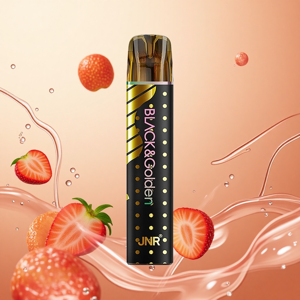 JNR Black&Golden 800 Puffs Fresa Kiwi 2ml Sin Carga