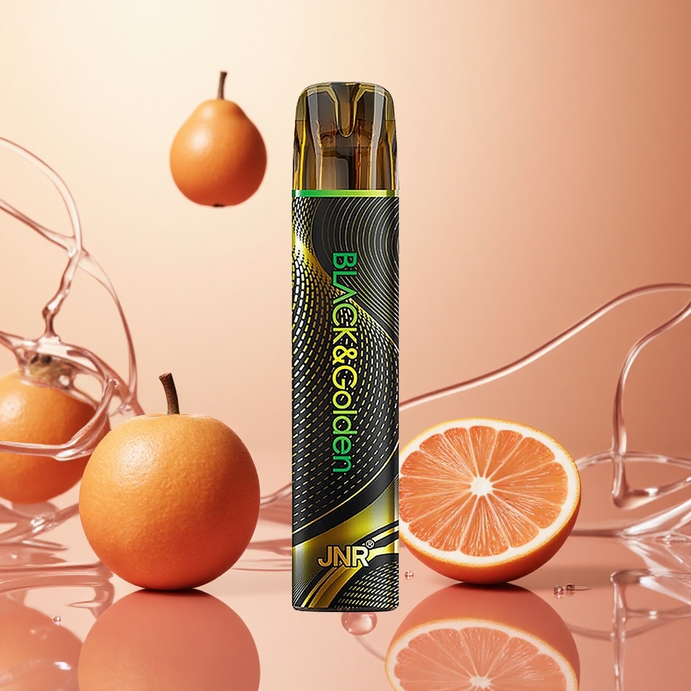 JNR Black&Golden 800 Puffs Monstruo de Pasión Vape Desechable 550mAh