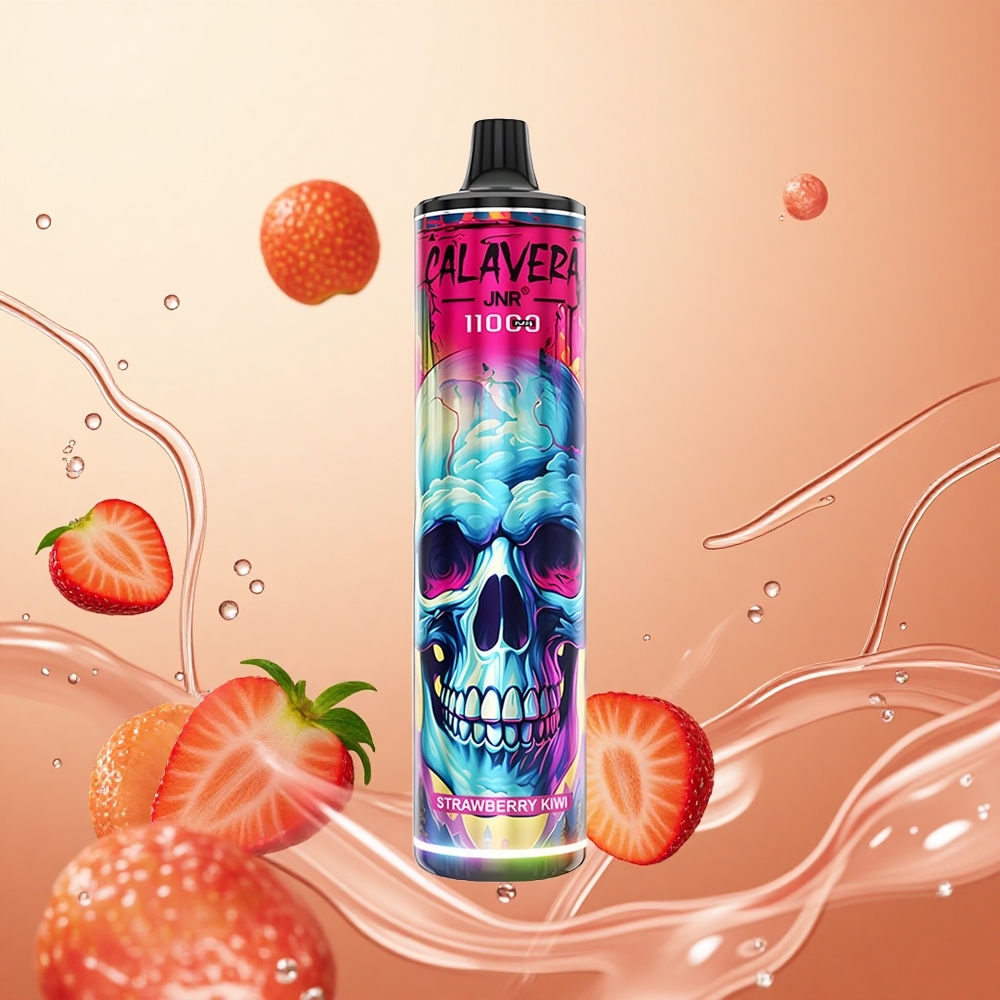JNR Calavera 11000 Puffs Fresa Kiwi Tipo-C 21ml