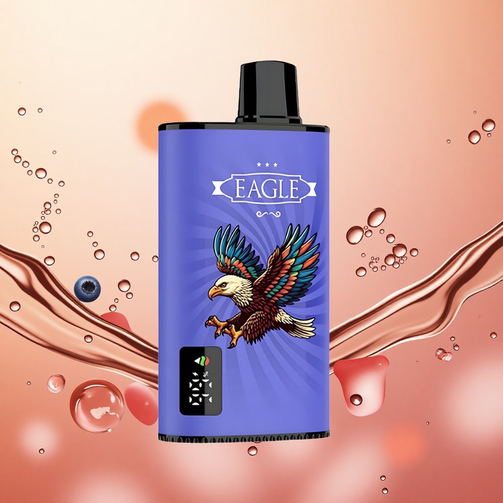 JNR EAGLE Smart 23000 Puffs Arándano Frambuesa Cereza Pantalla Digital Batería 750mAh