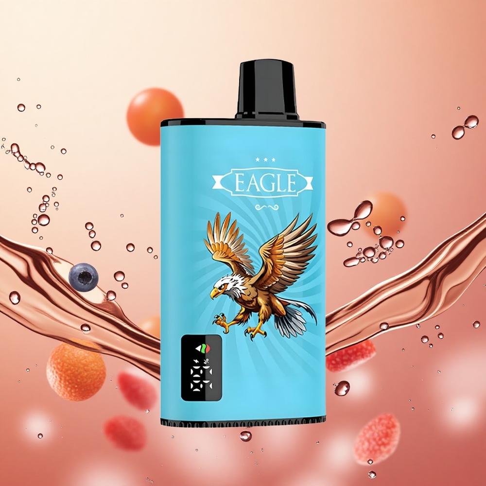 JNR EAGLE Smart 23000 Puffs Arándano Frambuesa Ácida Pantalla Digital Batería 750mAh