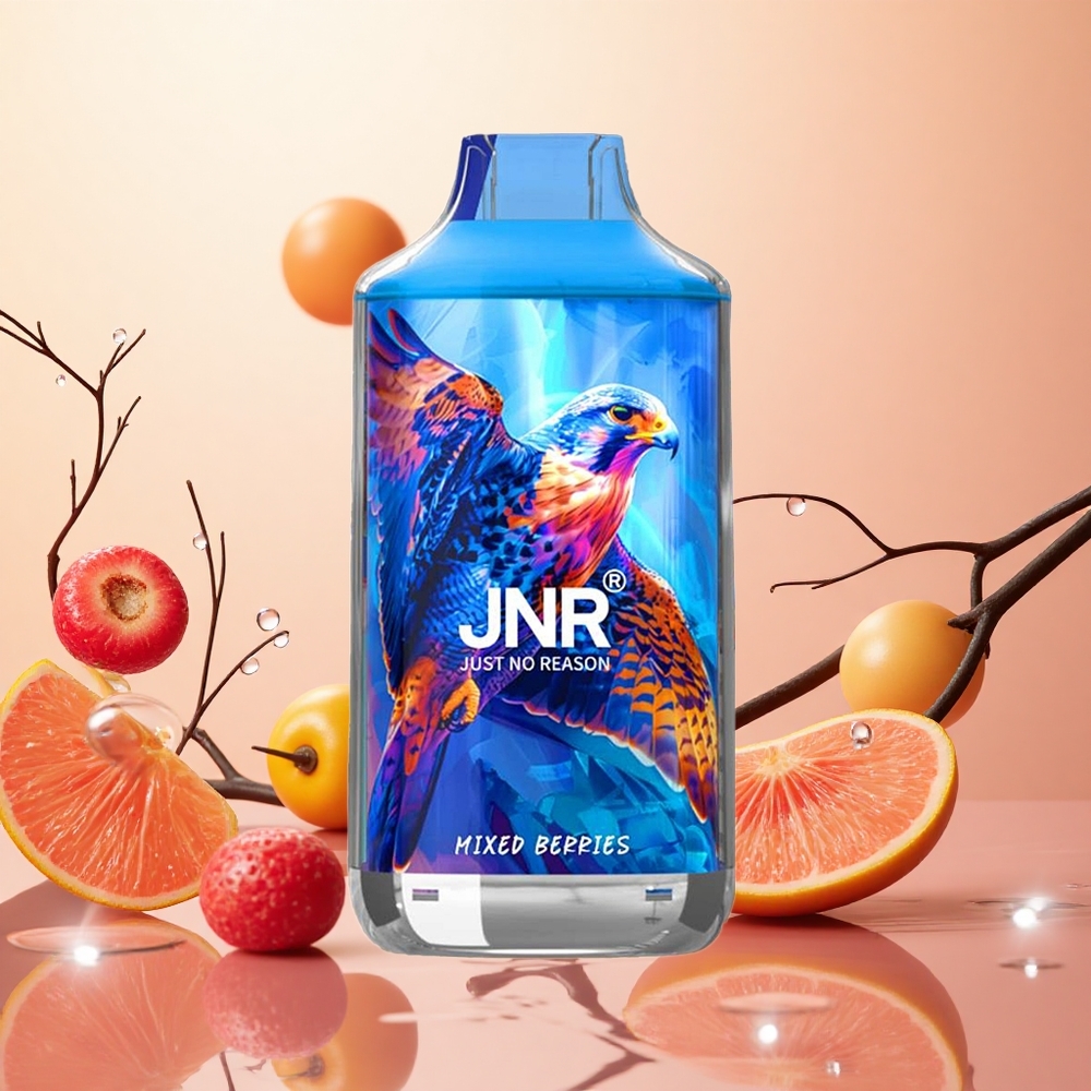 JNR Falcon 16000 Puffs 22ml Bayas Mixtas Dual Mesh