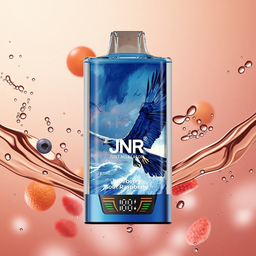 JNR Falcon Pro 28000 Boquillas Arándano Azul Frambuesa Ácida 30ml 950mAh