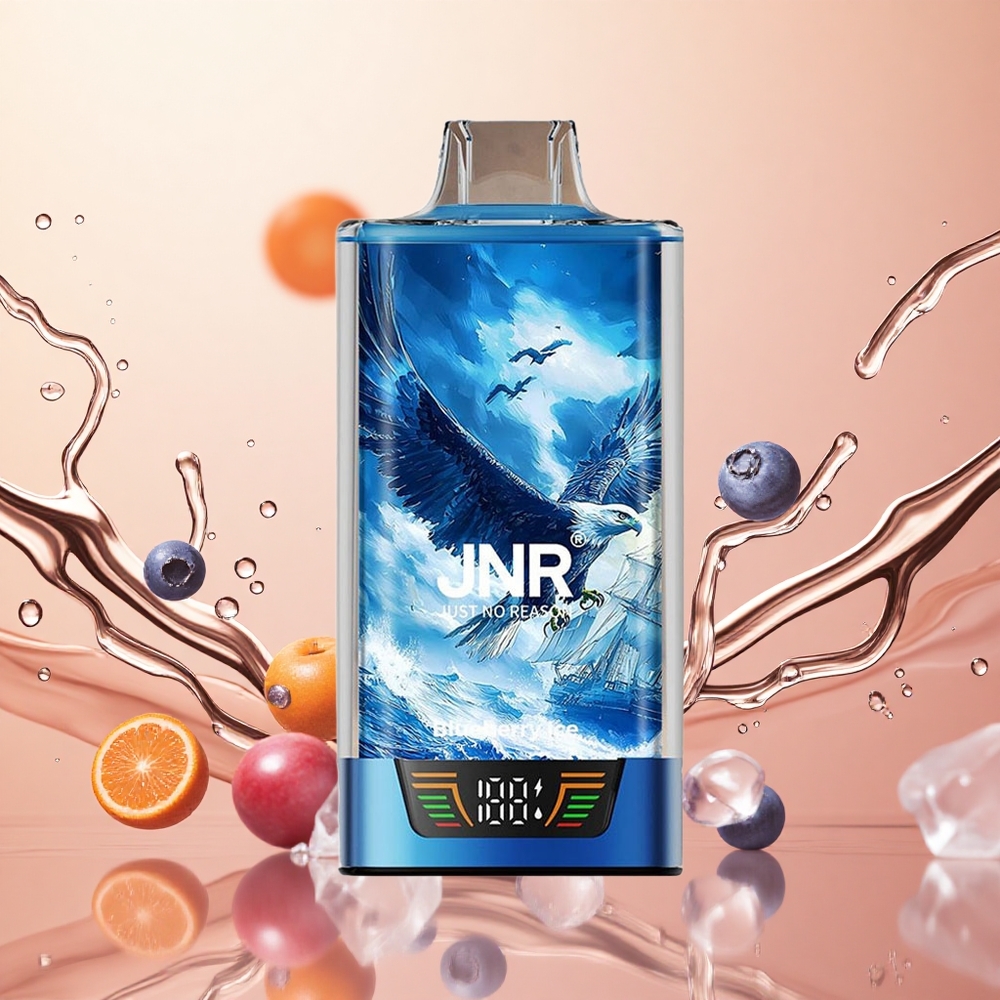 JNR Falcon Pro 28000 Vape Desechable Arándano Helado con 30ml y 28000 Caladas