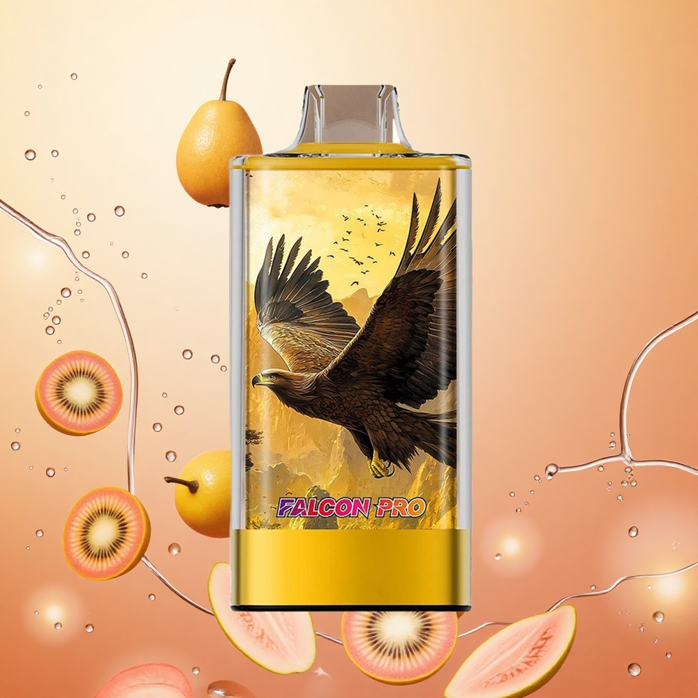 JNR Falcon Pro 28000 Vape Desechable Kiwi Pasión Guayaba 30ml 28000 Caladas