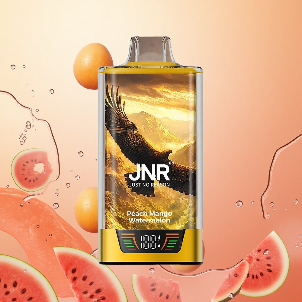 JNR Falcon Pro 28000 Vape Desechable Melocotón Mango Sandía 30ml 950mAh