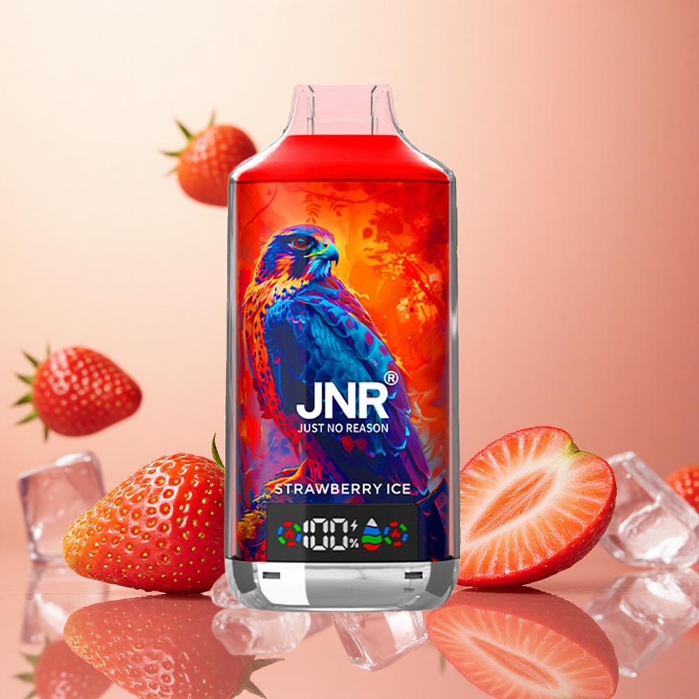 JNR Falcon X 18000 Puffs Fresa Hielo Doble Malla 24ml