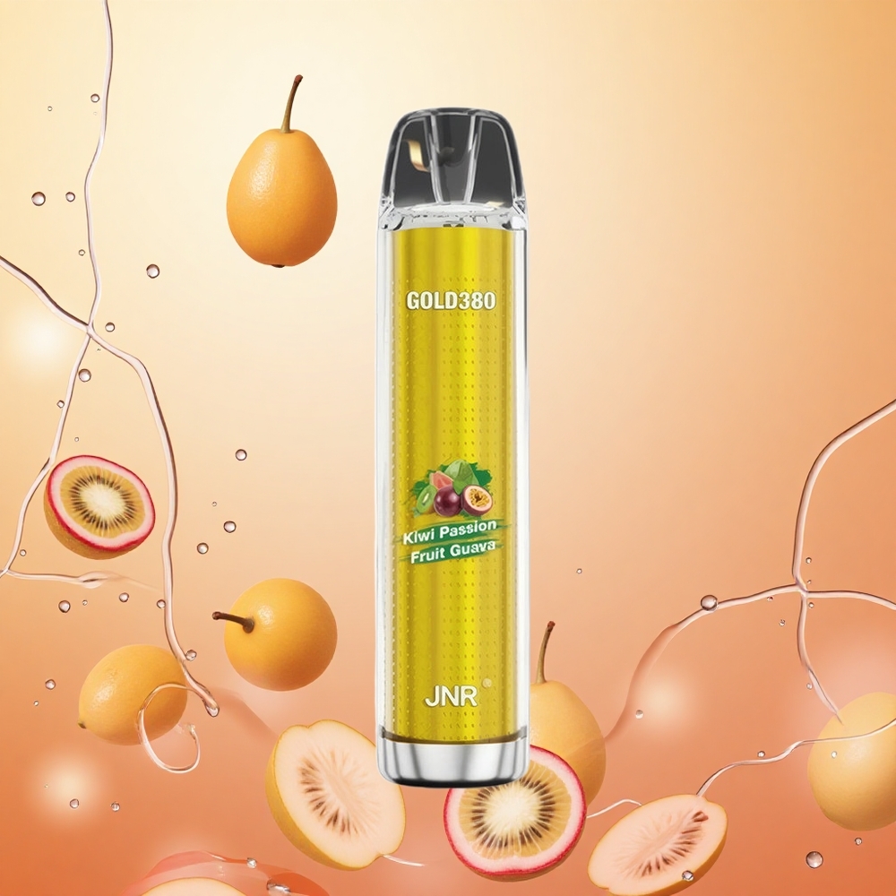 JNR Gold380 6000 Puffs Maracayá Fruta de la Pasión Kiwi 13ml 1500mAh