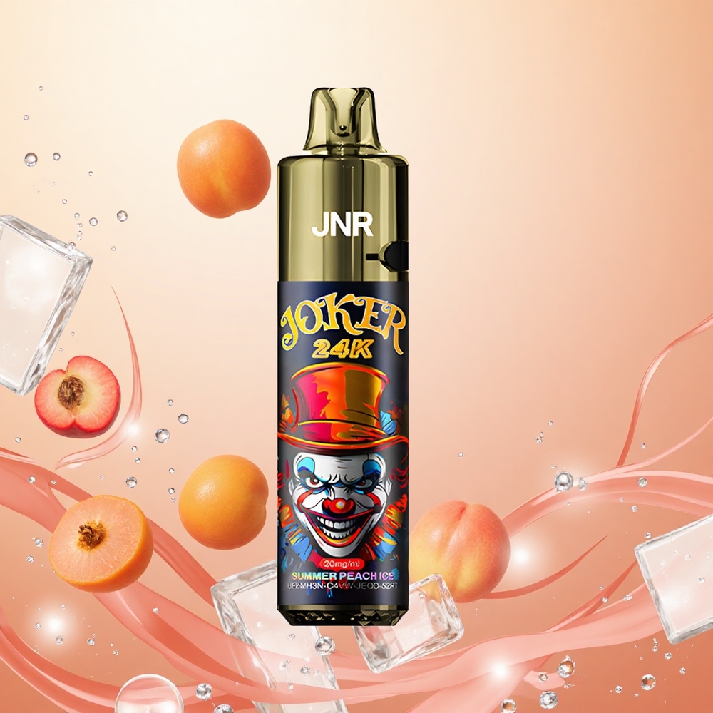 JNR Joker 24K Puffs 24000 Puffs Durazno Helado de Verano 2% Nicotina 800mAh