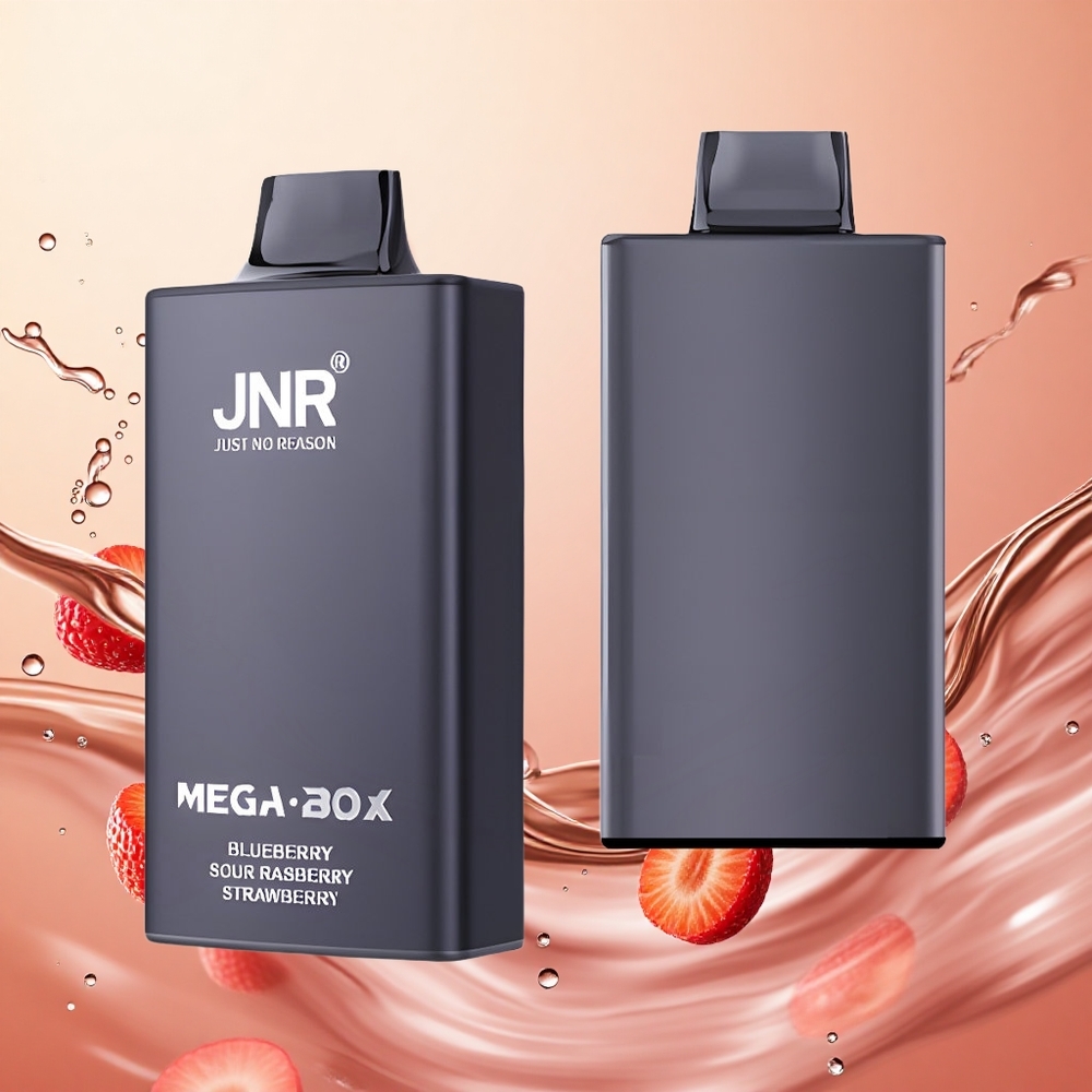 JNR Mega Box 25000 Puffs Arándano Azul Frambuesa Ácida Fresa 30ml 850mAh