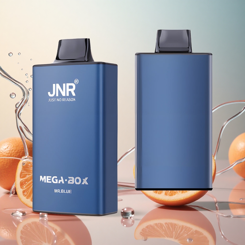 JNR Mega Box 25000 Puffs Batería 850mAh Azul