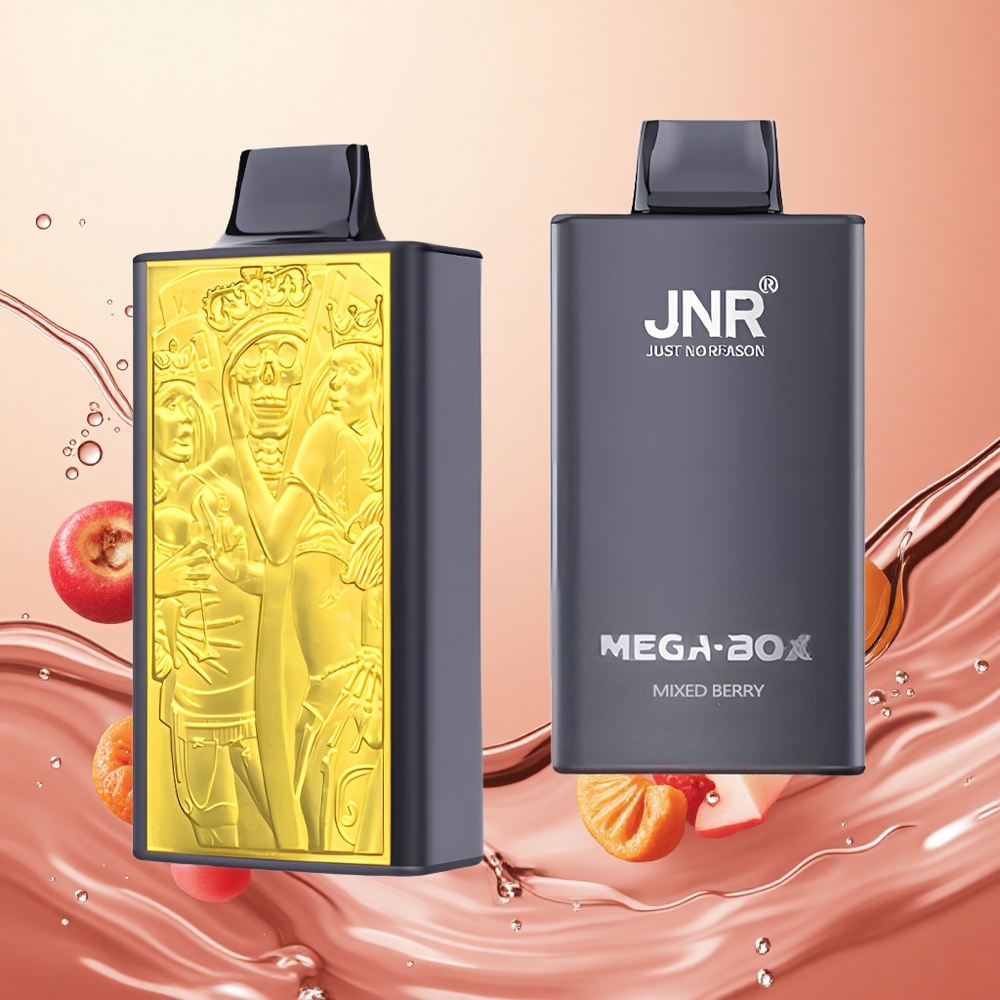 JNR Mega Box 25000 Puffs Baya Mixta 30ml Tipo-C
